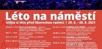 Liberec - léto na náměstí