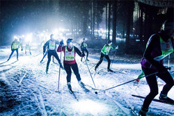 Bedřichovský night light marathon