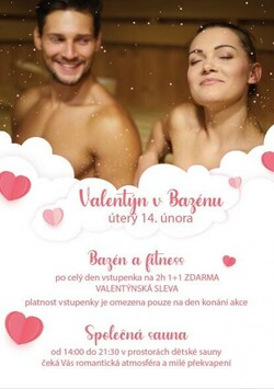 Valentýn v libereckém bazénu