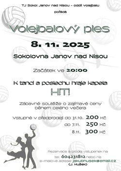 VOLEJBALOVÝ PLES