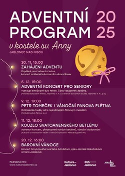 ADVENTNÍ PROGRAM v kostele Sv. Anny