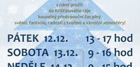 Vánoce v KŘIŠŤÁLOVÉM RÁJI