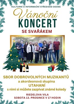 Vánoční koncert se svařákem