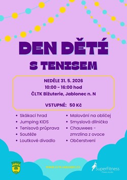 Den dětí s tenisem