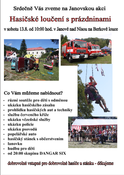 JANOV NAD NISOU: Loučení s létem