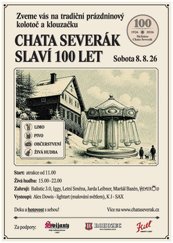 Chata Severák slaví 100 let